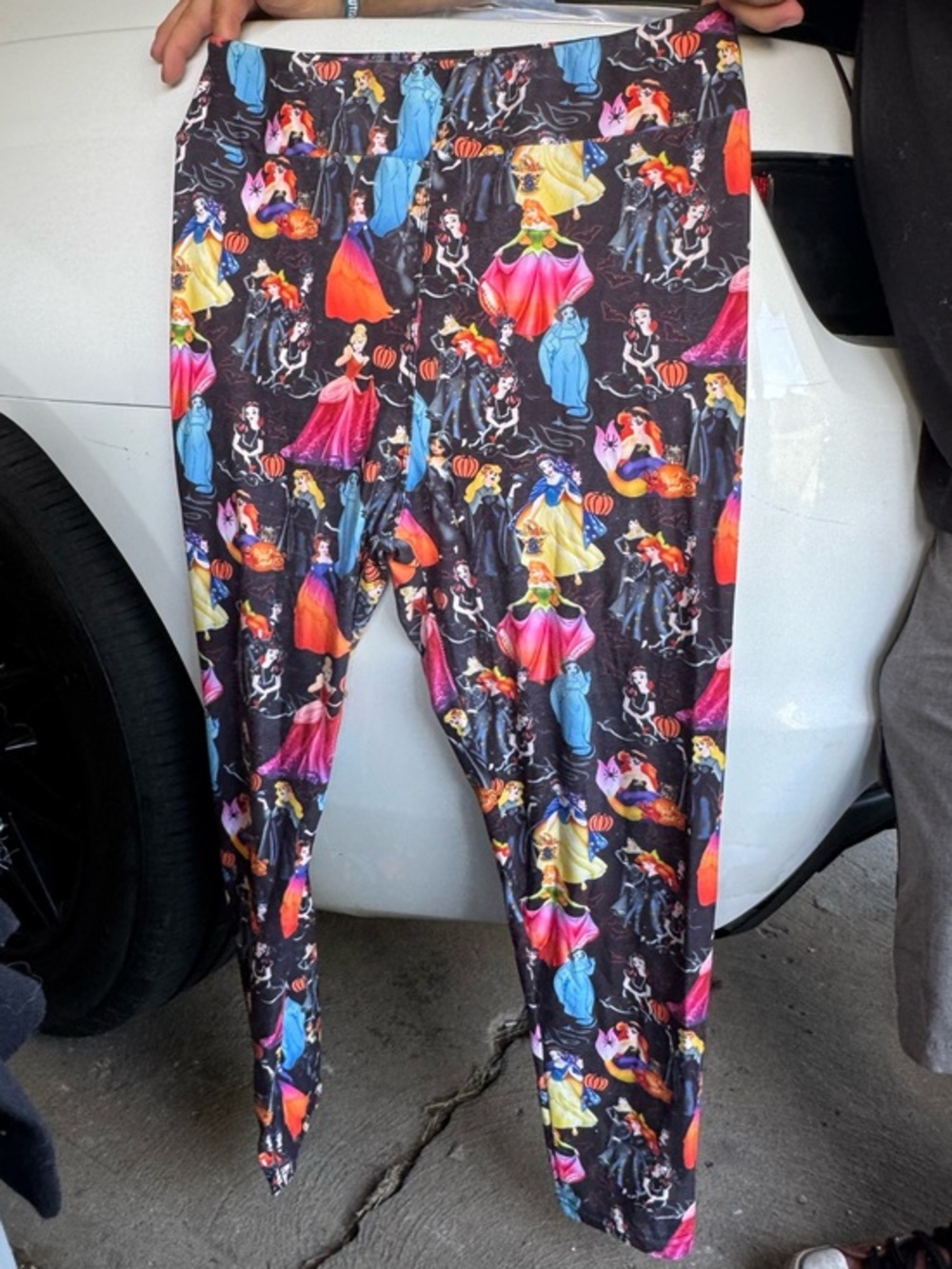 Amelia Rose Disney Princess Halloween Leggings Size TC